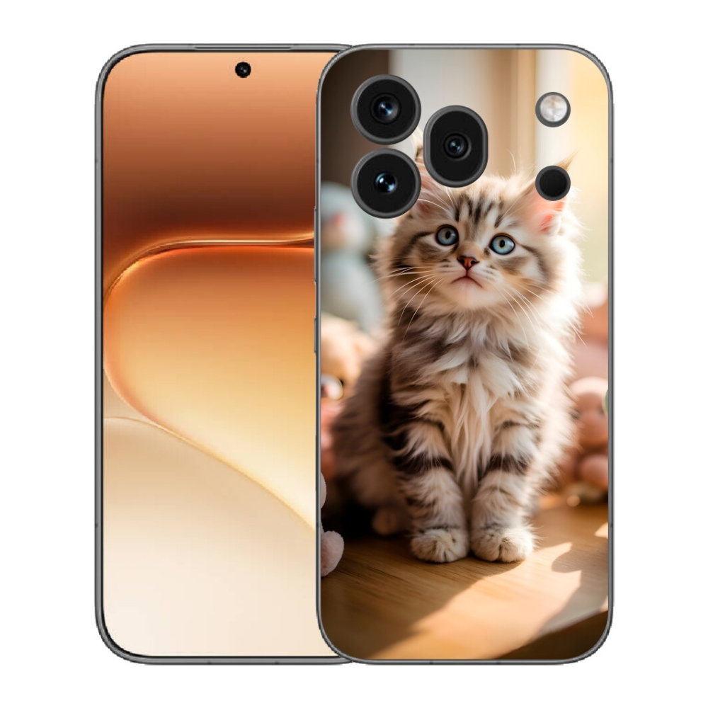Gélový kryt mmCase na Honor 600 Pro - roztomilé mačiatko 10