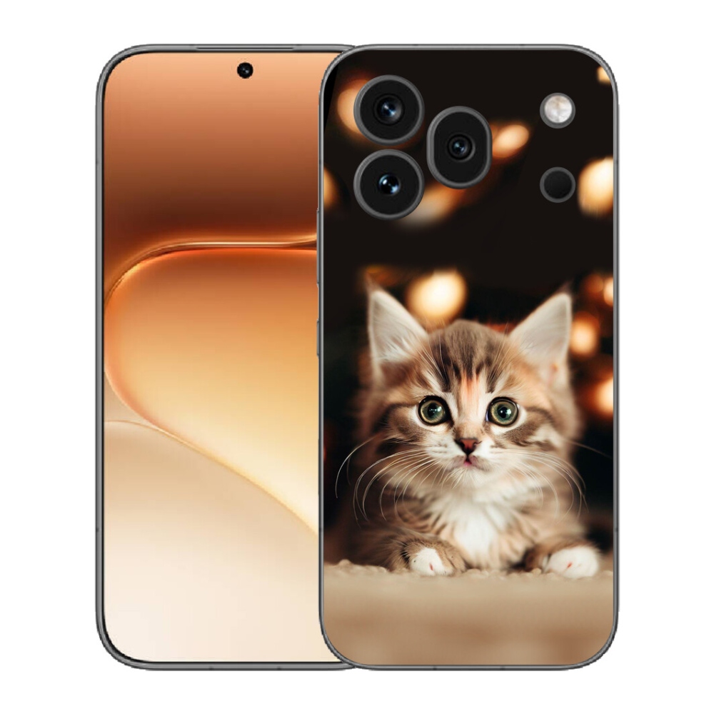 Gélový kryt mmCase na Honor 600 Pro - roztomilé mačiatko 2