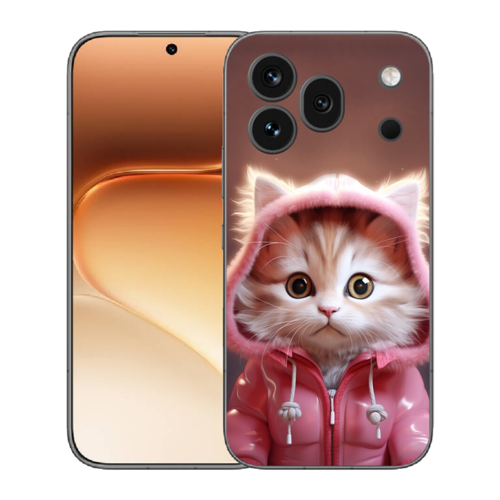 Gélový kryt mmCase na Honor 600 Pro - roztomilé mačiatko 3