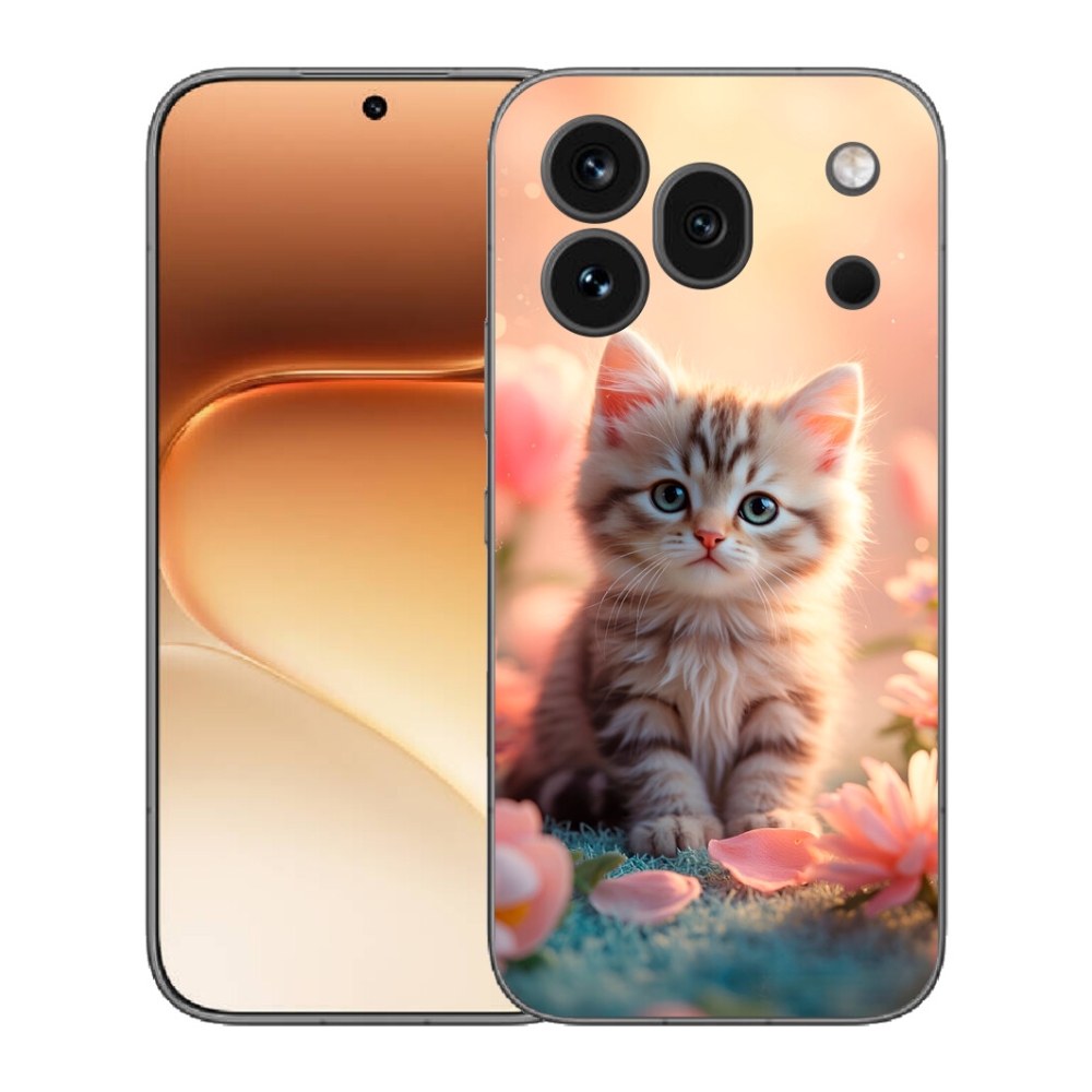 Gélový kryt mmCase na Honor 600 Pro - roztomilé mačiatko 8