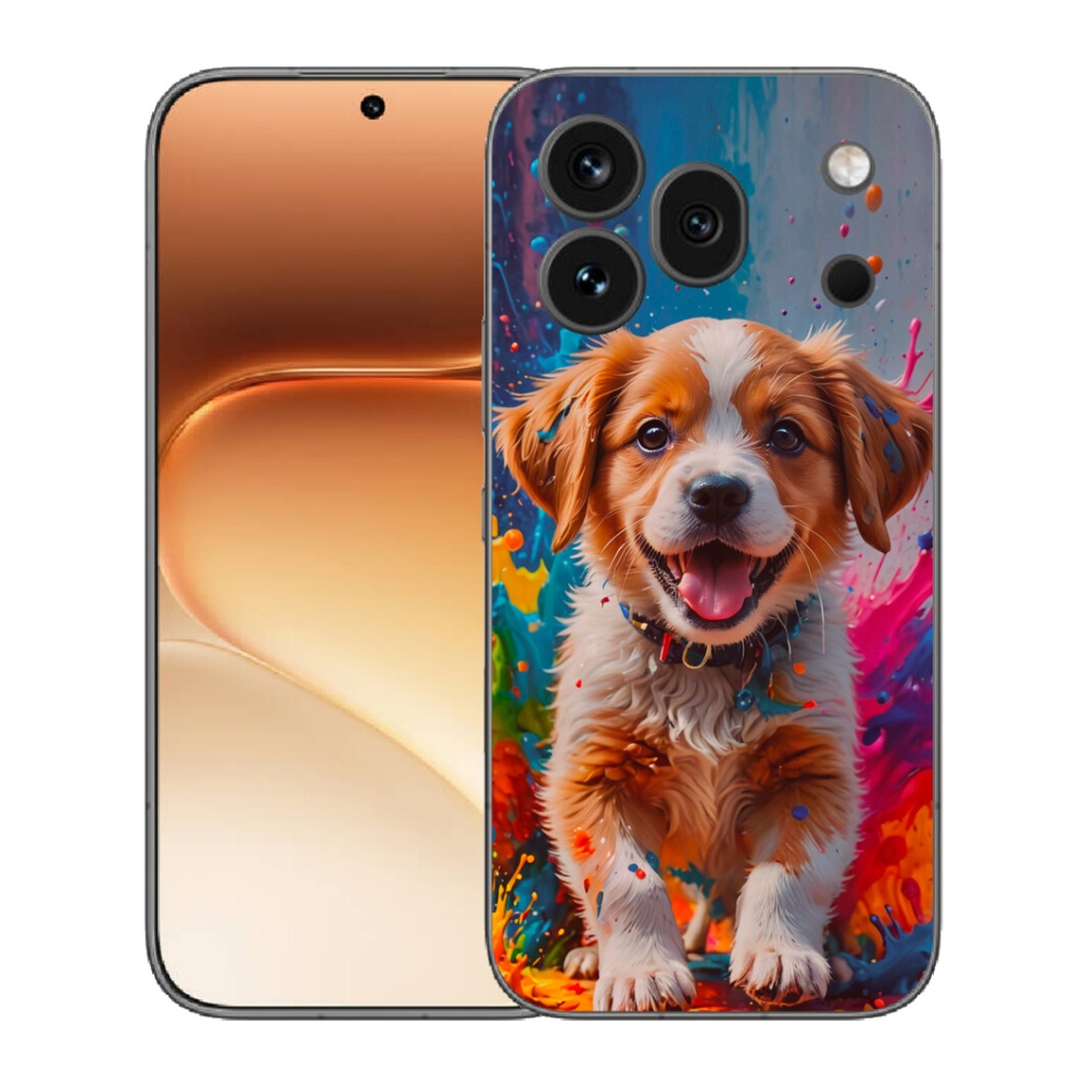 Gélový kryt mmCase na Honor 600 Pro - roztomilé šteňa 3