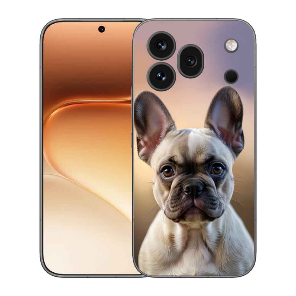 Gélový kryt mmCase na Honor 600 Pro - roztomilý francúzsky buldoček