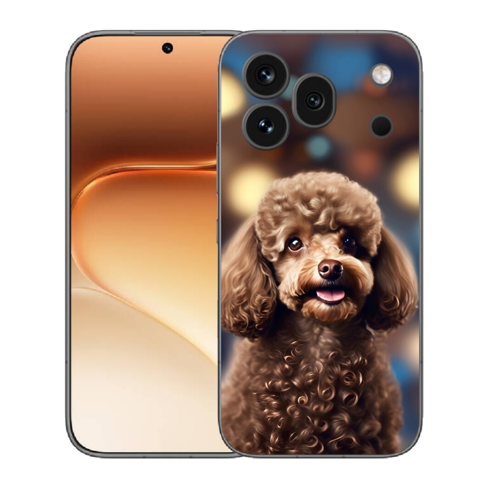 Gélový kryt mmCase na Honor 600 Pro - roztomilý pudel