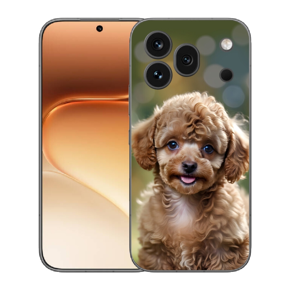 Gélový kryt mmCase na Honor 600 Pro - roztomilý pudel