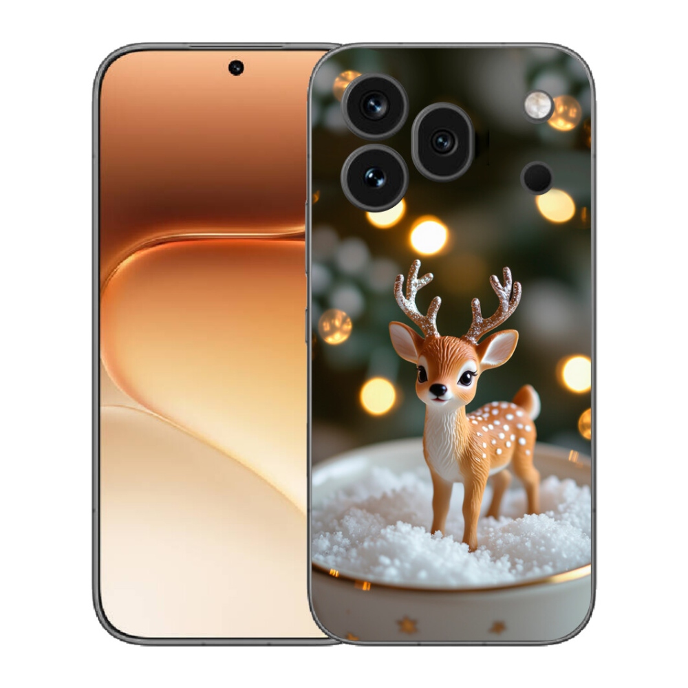 Gélový kryt mmCase na Honor 600 Pro - roztomilý vianočný jeleň