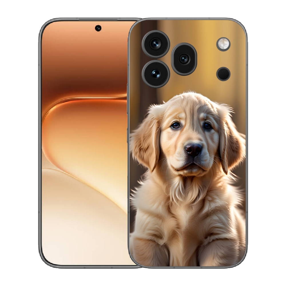 Gélový kryt mmCase na Honor 600 Pro - roztomilý zlatý retriever