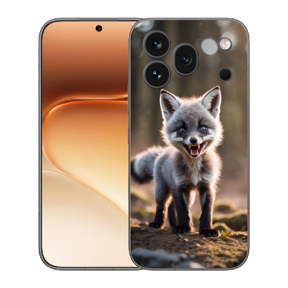 Gélový kryt mmCase na Honor 600 Pro - rozzúrená líška