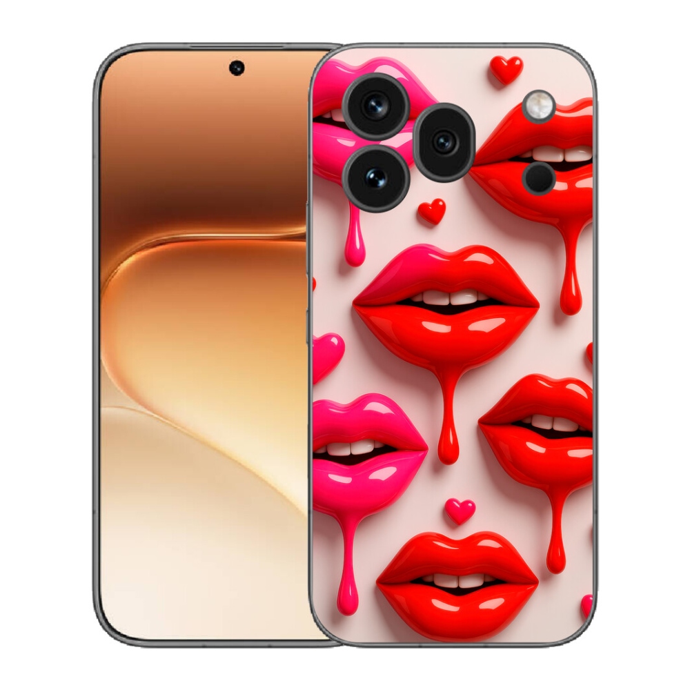 Gélový kryt mmCase na Honor 600 Pro - pery 2