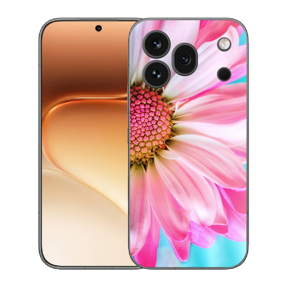 Gélový kryt mmCase na Honor 600 Pro - ružová kvetina
