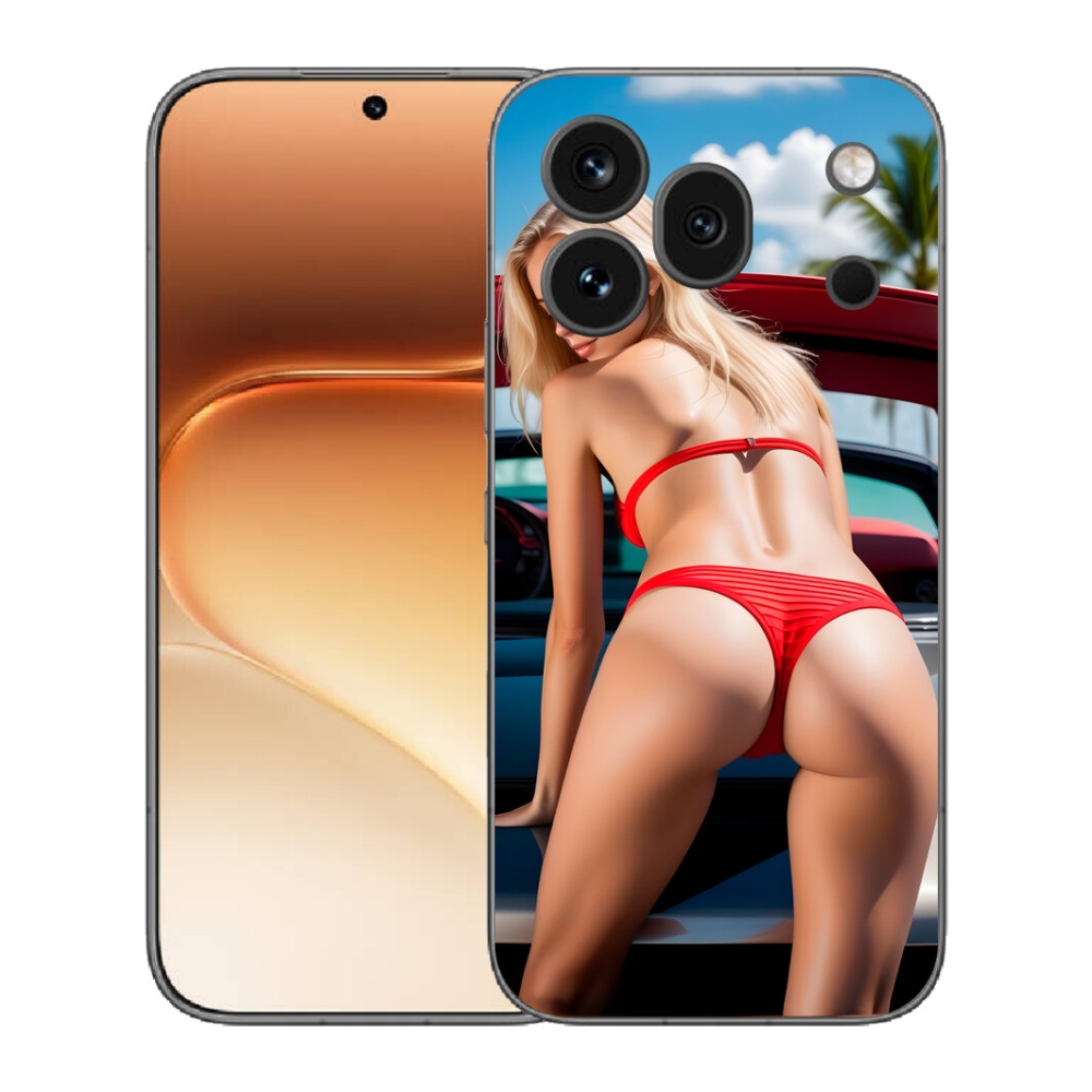 Gélový kryt mmCase na Honor 600 Pro - sexy žena 2
