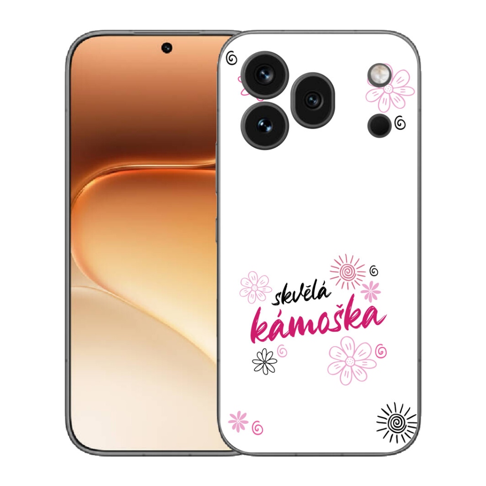 Gélový kryt mmCase na Honor 600 Pro - skvelá kamoška biele pozadie