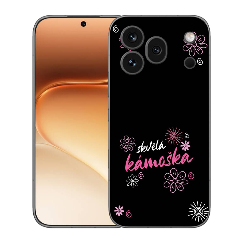Gélový kryt mmCase na Honor 600 Pro - skvelá kamoška čierne pozadie