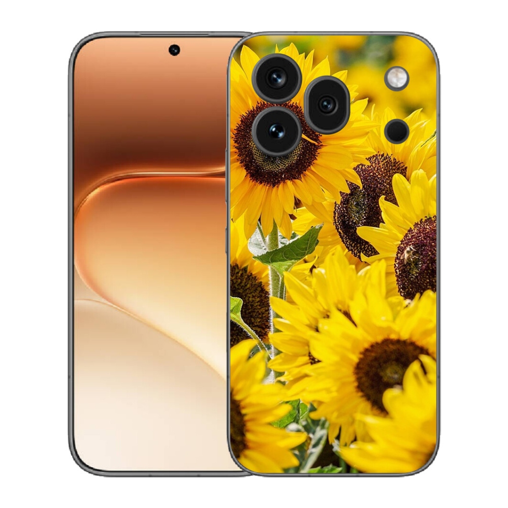 Gélový kryt mmCase na Honor 600 Pro - slnečnice