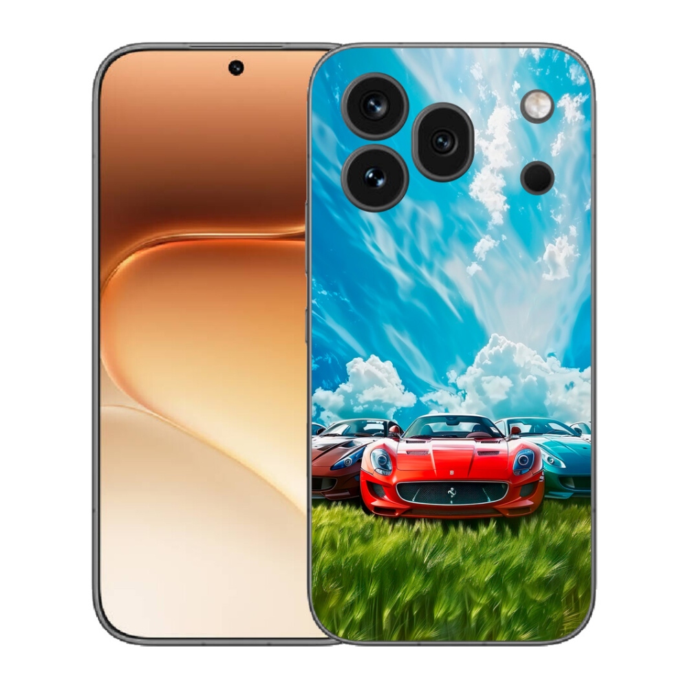 Gélový kryt mmCase na Honor 600 Pro - športové vozidlá
