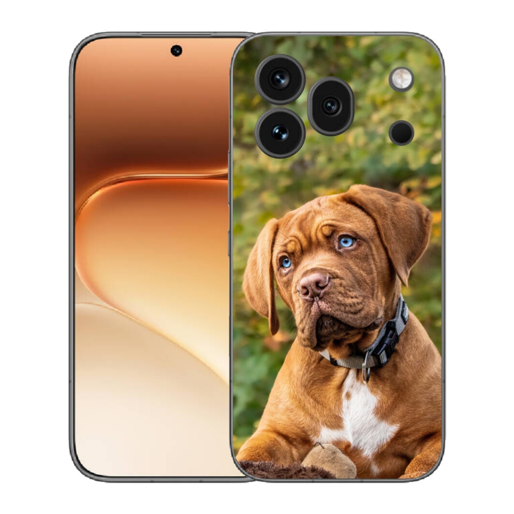 Gélový kryt mmCase na Honor 600 Pro - šteňa