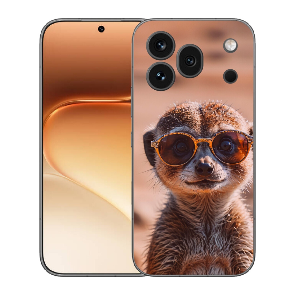 Gélový kryt mmCase na Honor 600 Pro - štýlová surikata