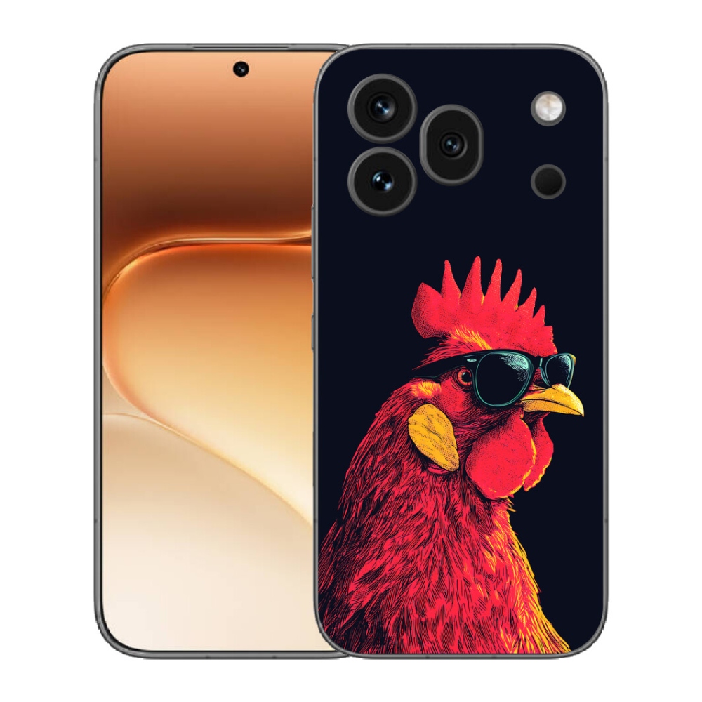 Gélový kryt mmCase na Honor 600 Pro - štýlový kohút
