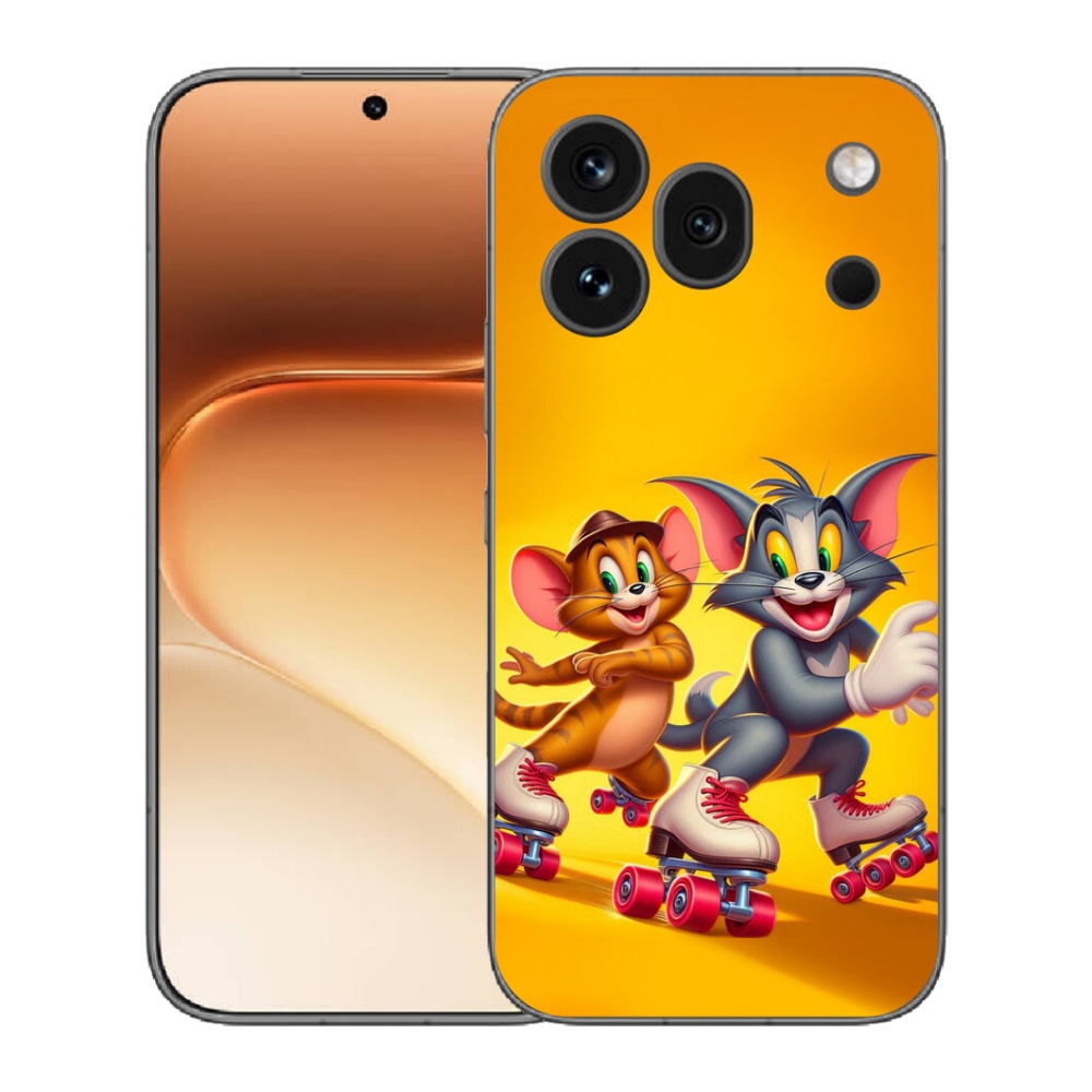 Gélový kryt mmCase na Honor 600 Pro - tom a jerry