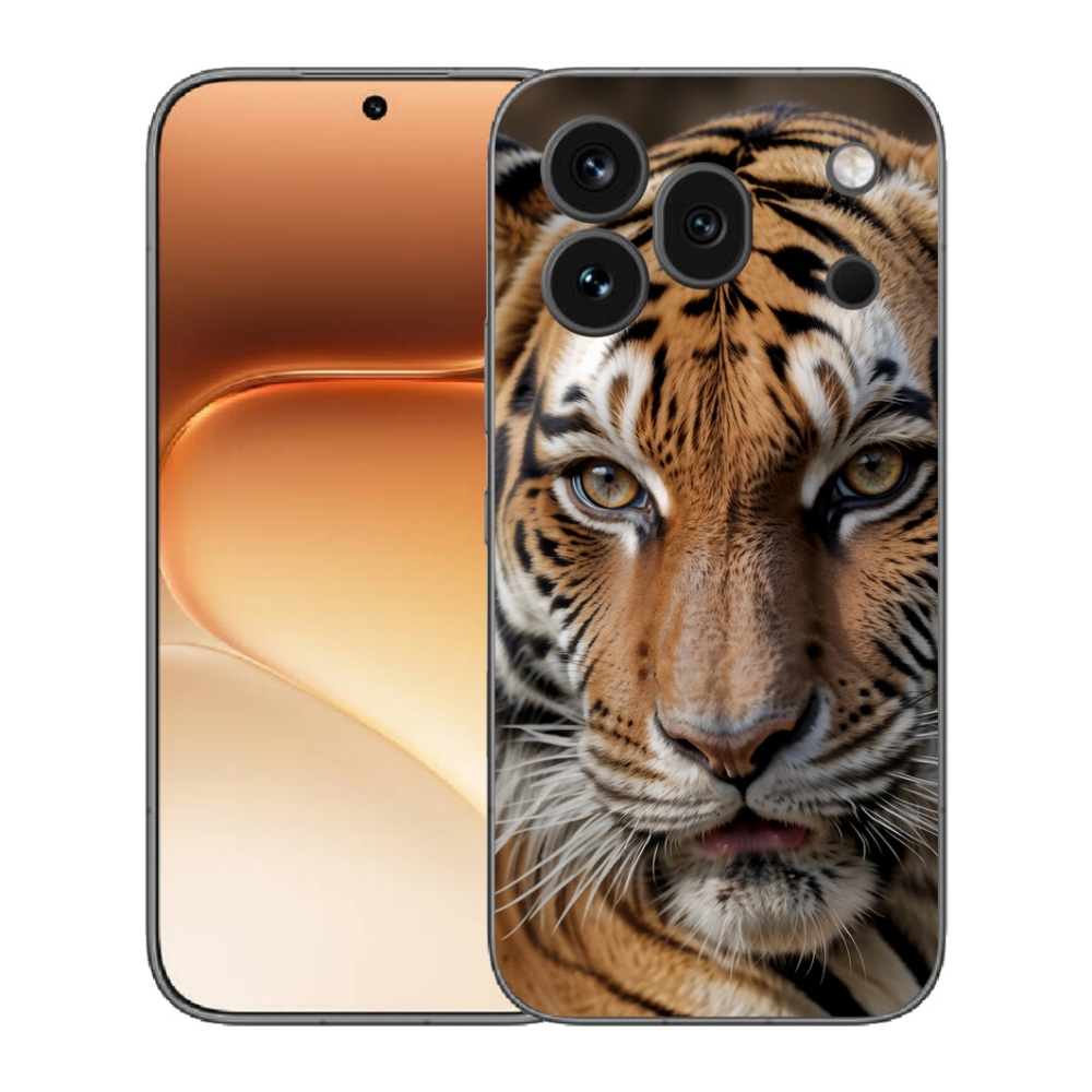 Gélový kryt mmCase na Honor 600 Pro - tigrie pohľad