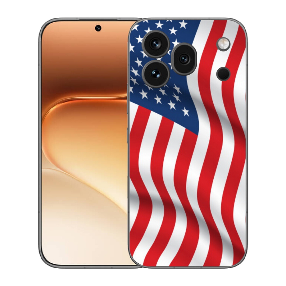 Gélový kryt mmCase na Honor 600 Pro - USA vlajka