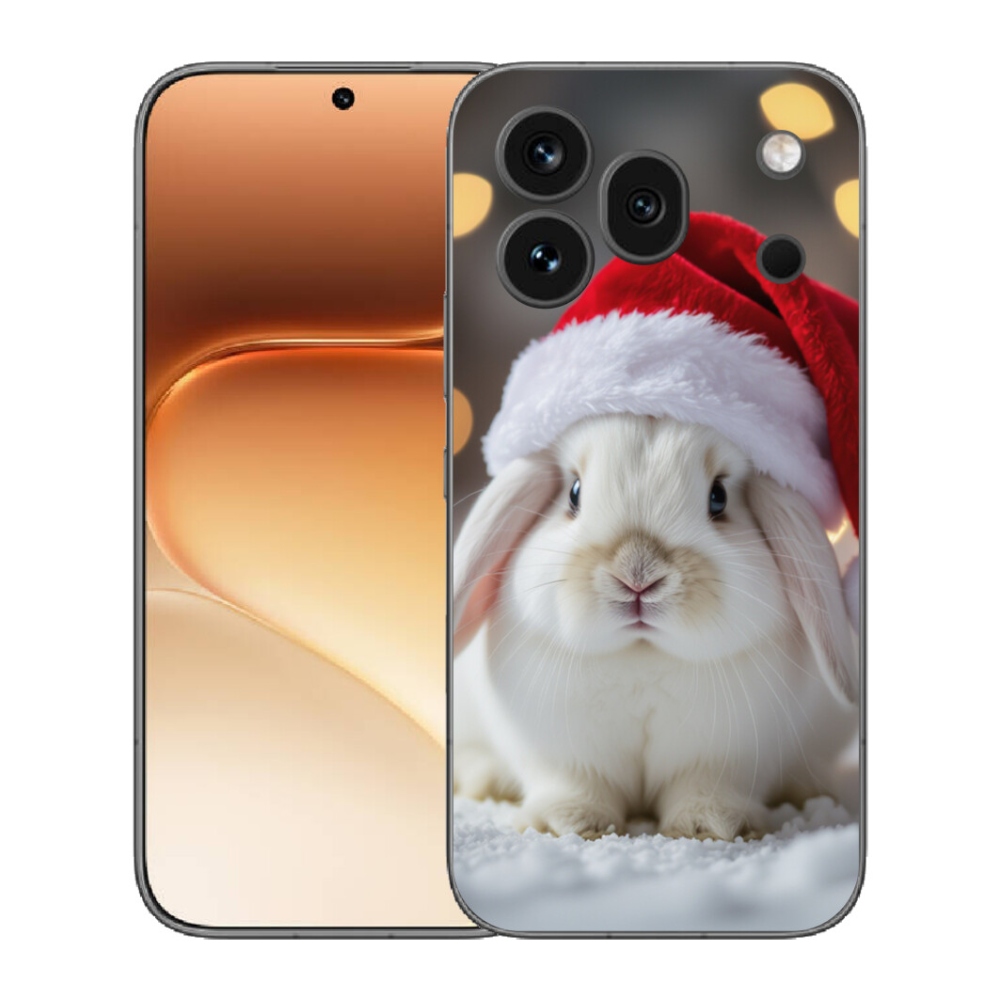 Gélový kryt mmCase na Honor 600 Pro - vianočný králik