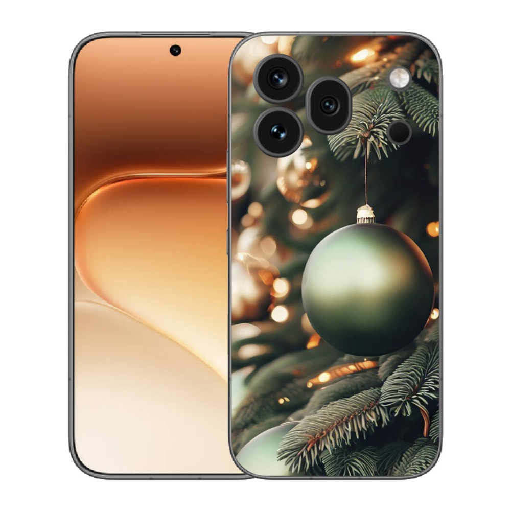 Gélový kryt mmCase na Honor 600 Pro - vianočné ozdoby 1