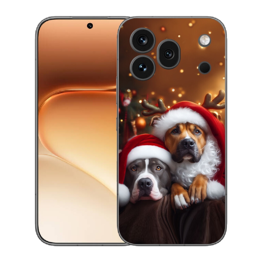 Gélový kryt mmCase na Honor 600 Pro - vianočné psy