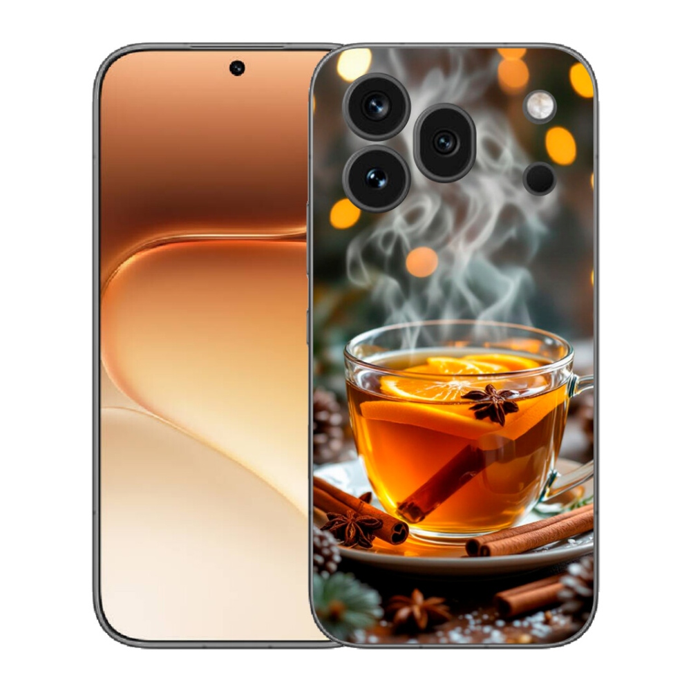 Gélový kryt mmCase na Honor 600 Pro - vianočný punč