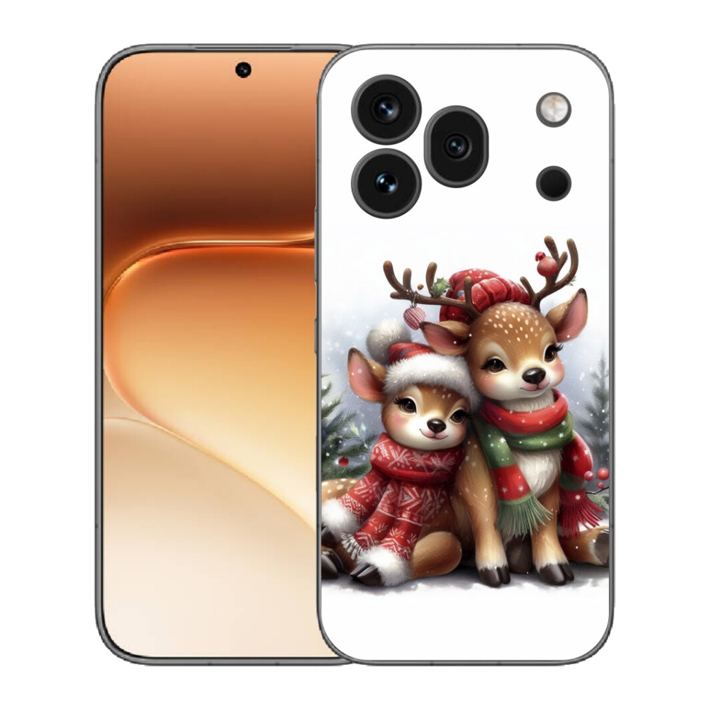 Gélový kryt mmCase na Honor 600 Pro - vianočné soby