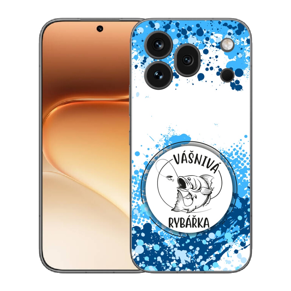 Gélový kryt mmCase na Honor 600 Pro - vášnivá rybárka biele pozadie