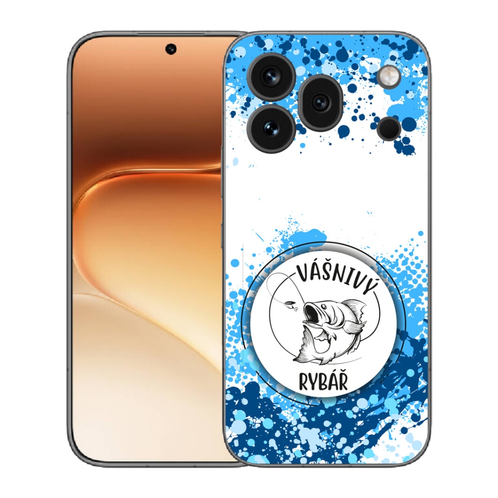 Gélový kryt mmCase na Honor 600 Pro - vášnivý rybár biele pozadie