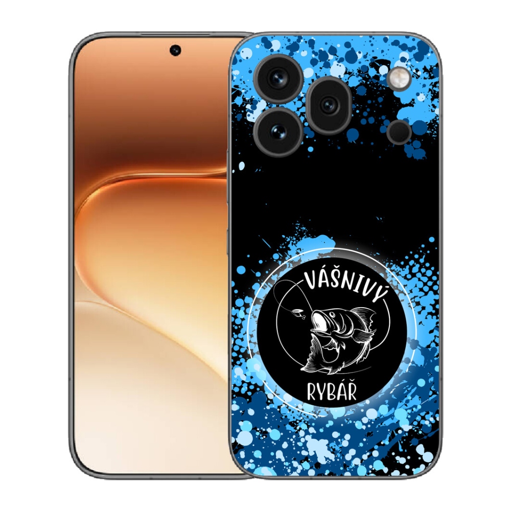 Gélový kryt mmCase na Honor 600 Pro - vášnivý rybár čierne pozadie