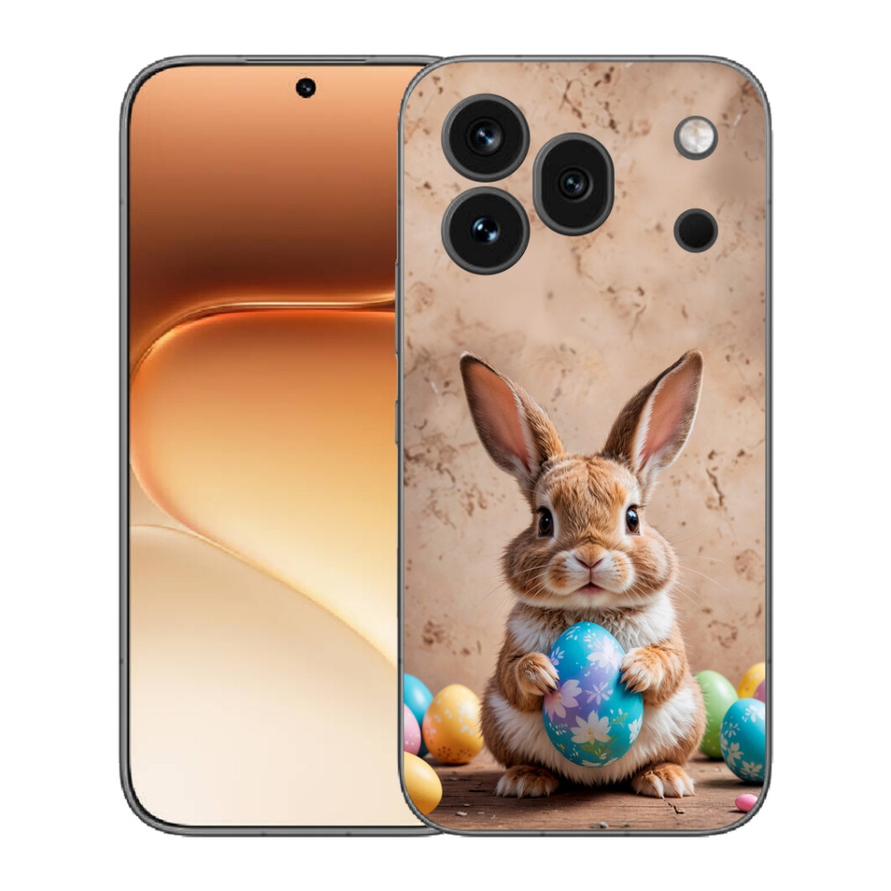 Gélový kryt mmCase na Honor 600 Pro - veľkonočný zajačik