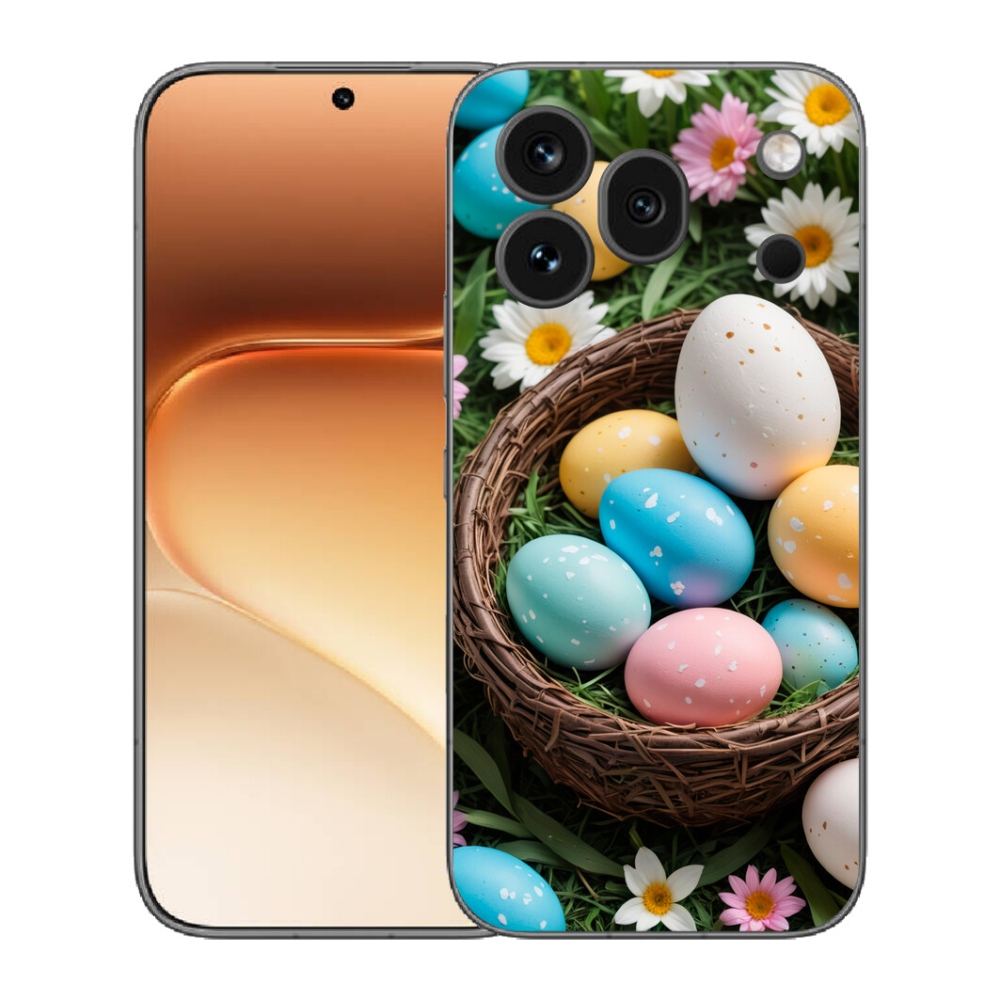 Gélový kryt mmCase na Honor 600 Pro - veľkonočné vajíčka 2