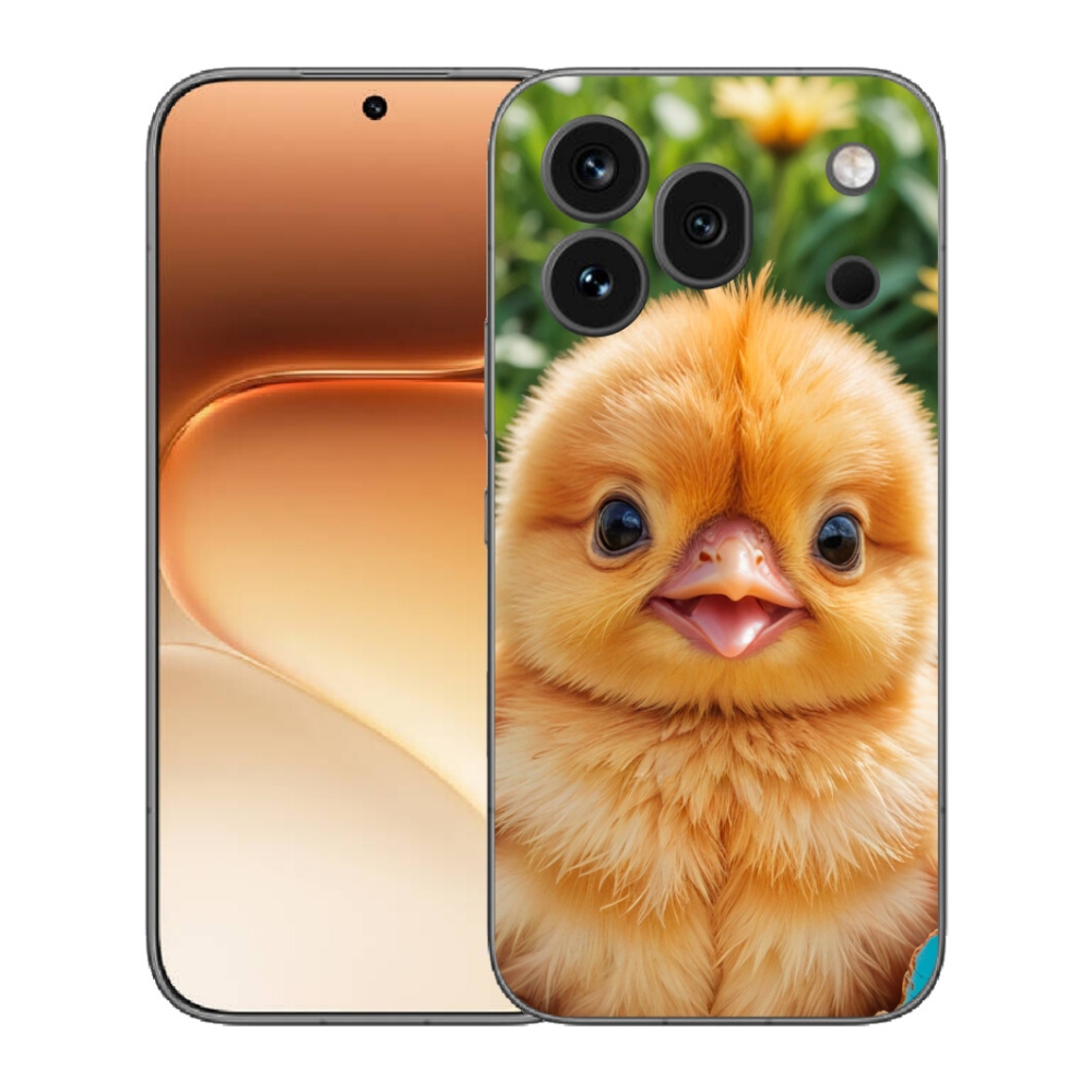 Gélový kryt mmCase na Honor 600 Pro - veselé kuriatko