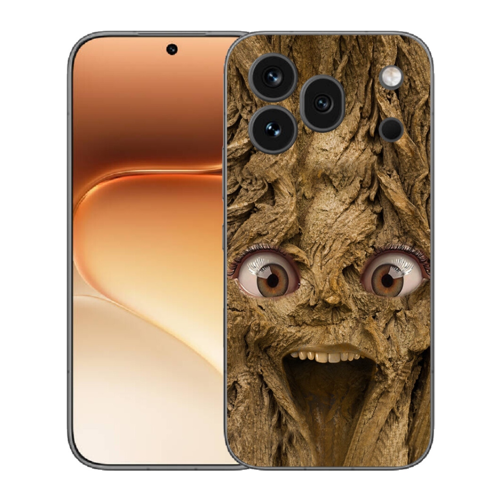 Gélový kryt mmCase na Honor 600 Pro - veselý strom s očami
