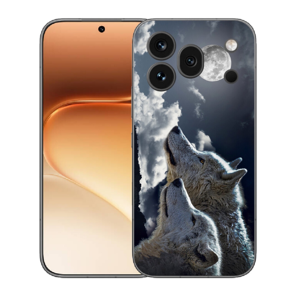 Gélový kryt mmCase na Honor 600 Pro - vlci