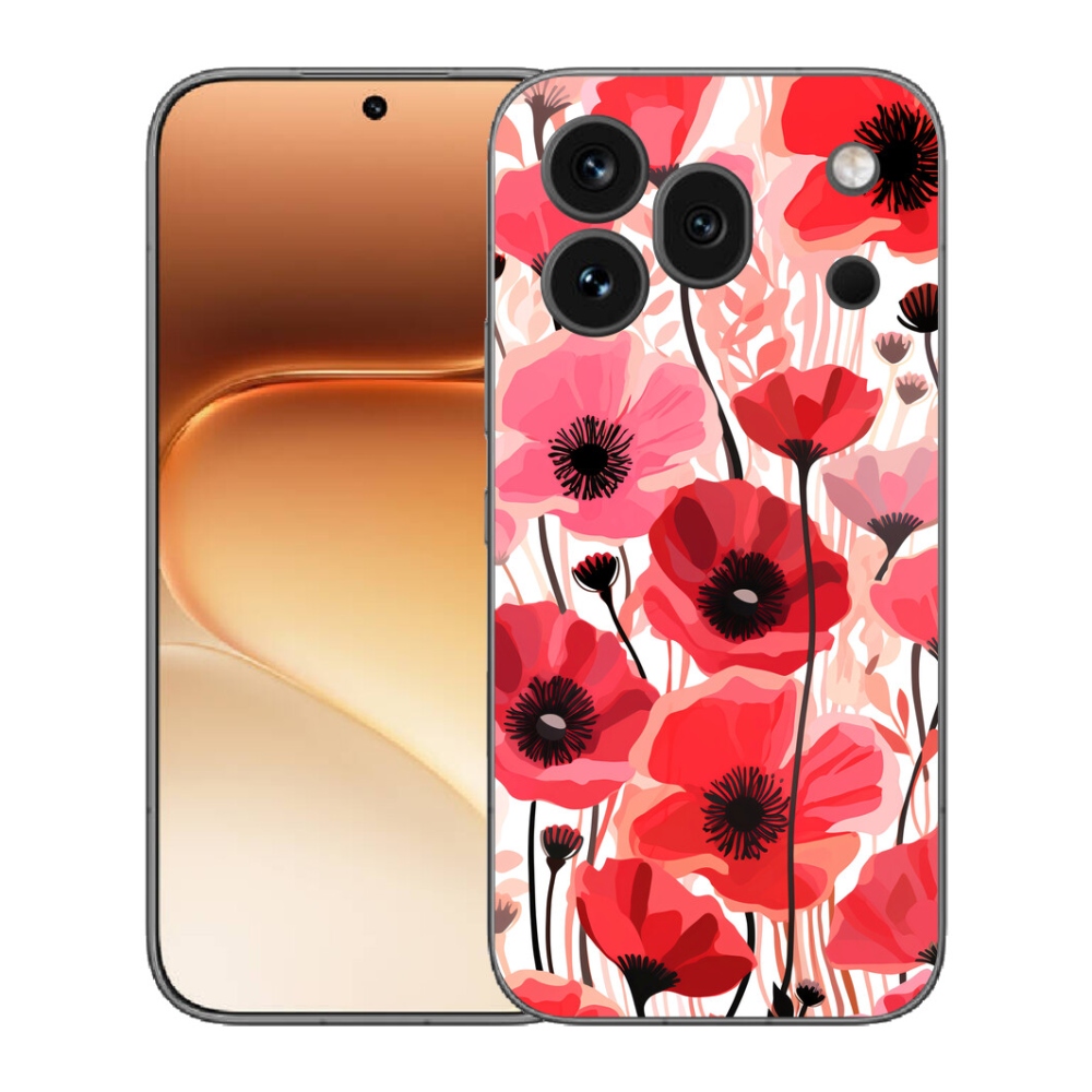 Gélový kryt mmCase na Honor 600 Pro - vlčí mak 1
