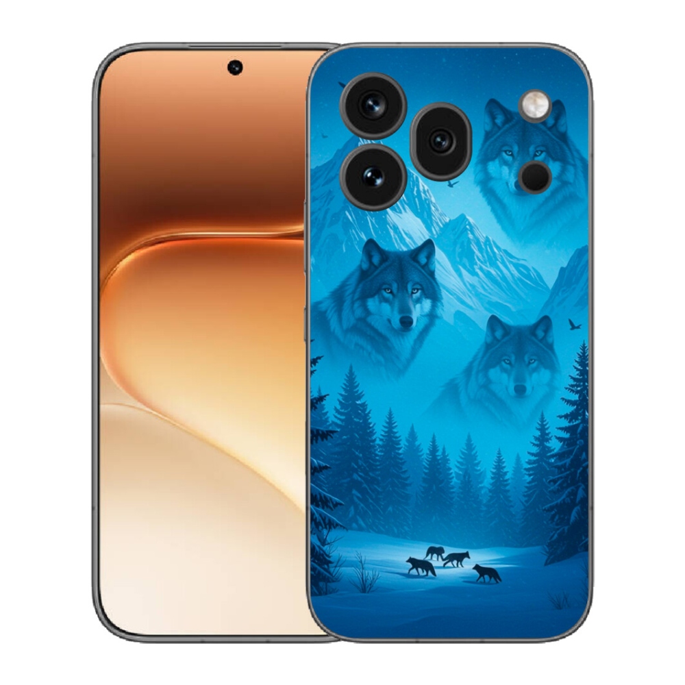 Gélový kryt mmCase na Honor 600 Pro - vlčia svorka