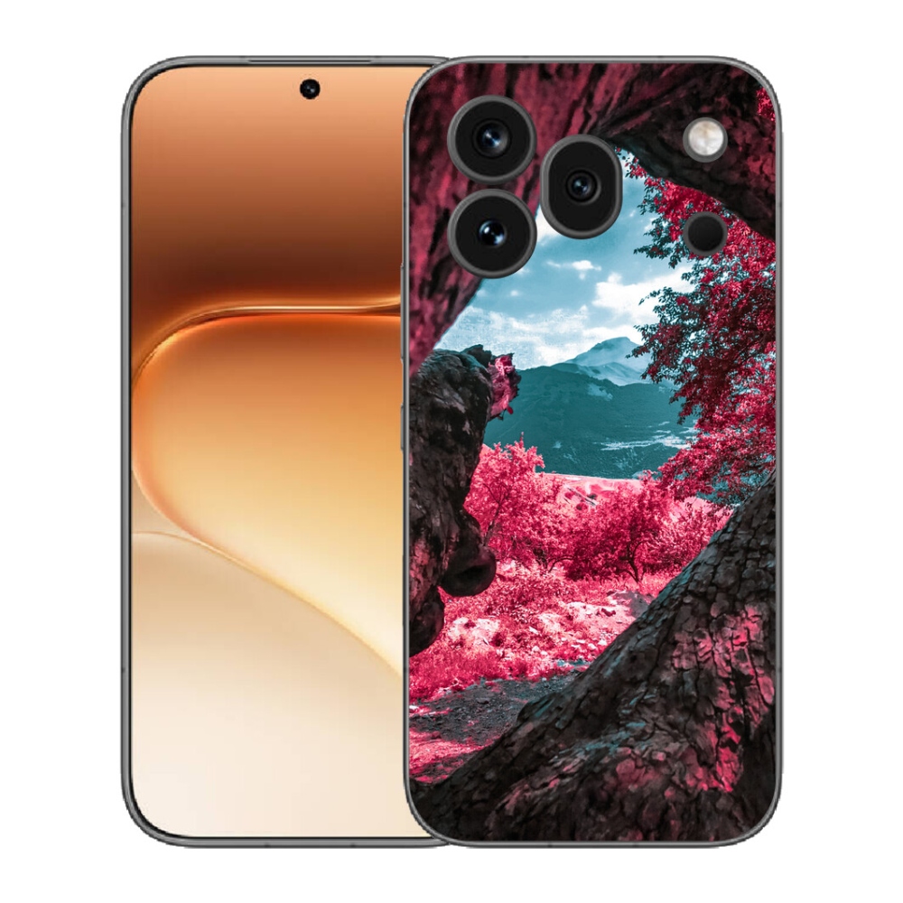 Gélový kryt mmCase na Honor 600 Pro - výhľad na hory