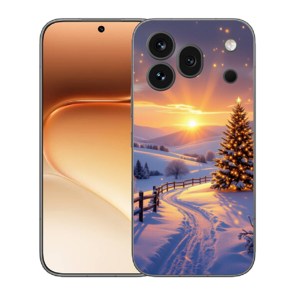 Gélový kryt mmCase na Honor 600 Pro - zimná krajina