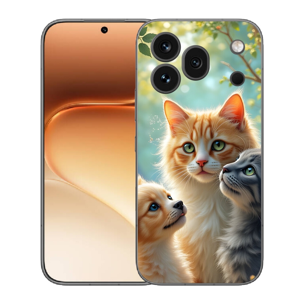 Gélový kryt mmCase na Honor 600 Pro - zvieracie priateľstvo 2