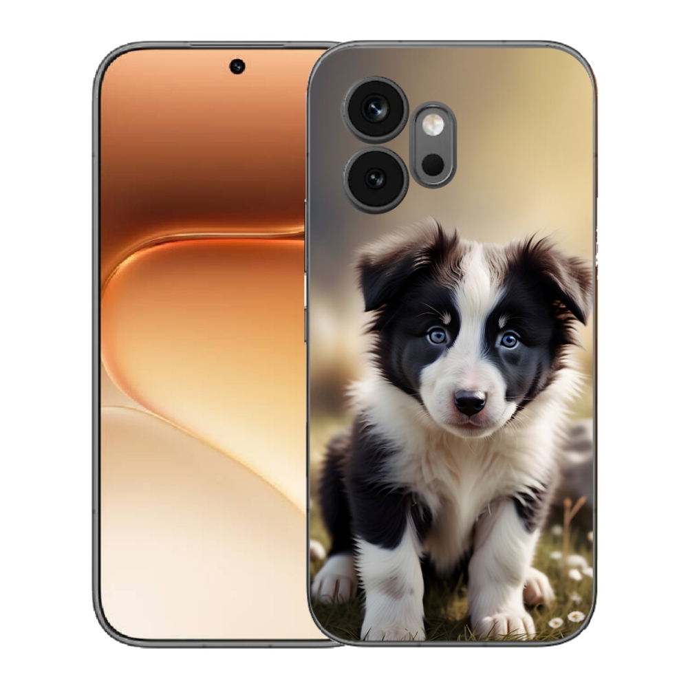 Gélový kryt mmCase na Honor 600 - roztomilá border kólia