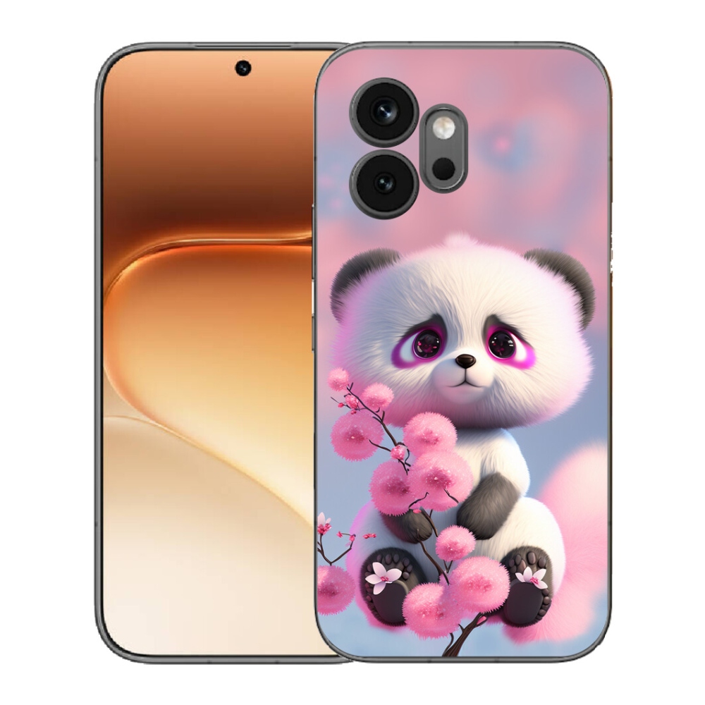 Gélový kryt mmCase na Honor 600 - roztomilá panda 1