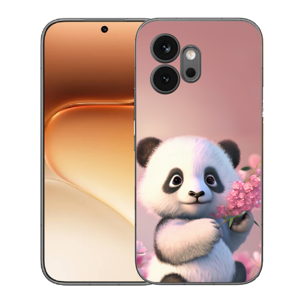 Gélový kryt mmCase na Honor 600 - roztomilá panda