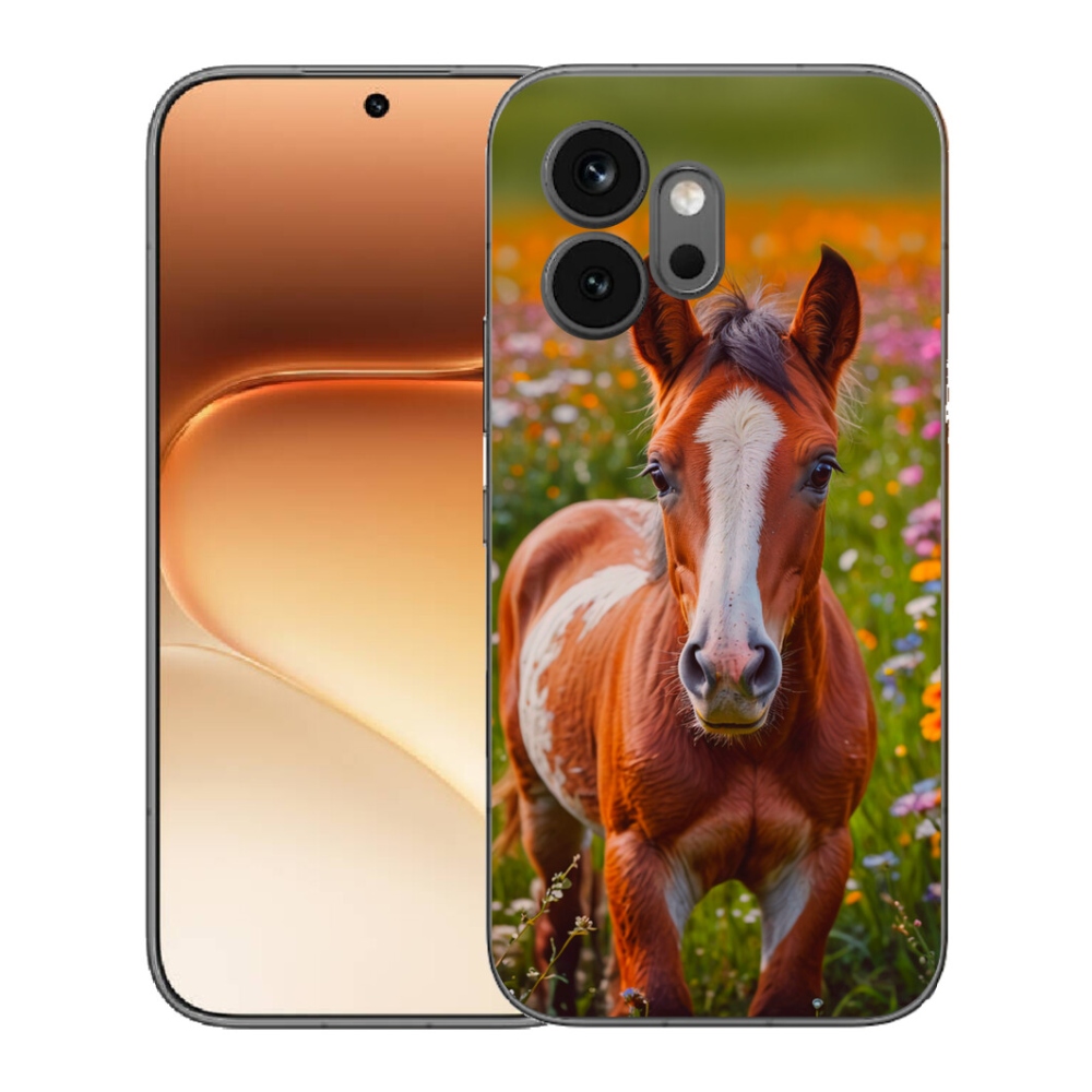 Gélový kryt mmCase na Honor 600 - roztomilé žriebä