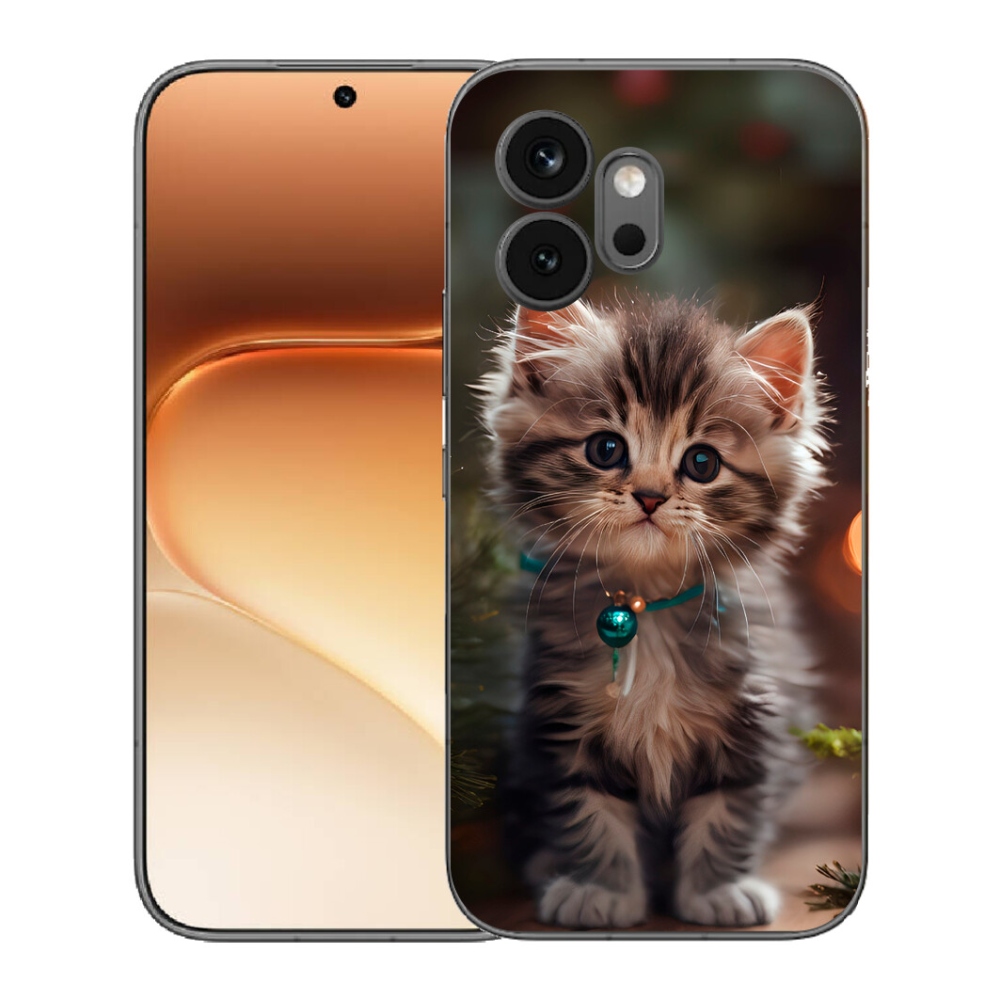 Gélový kryt mmCase na Honor 600 - roztomilé mačiatko 11