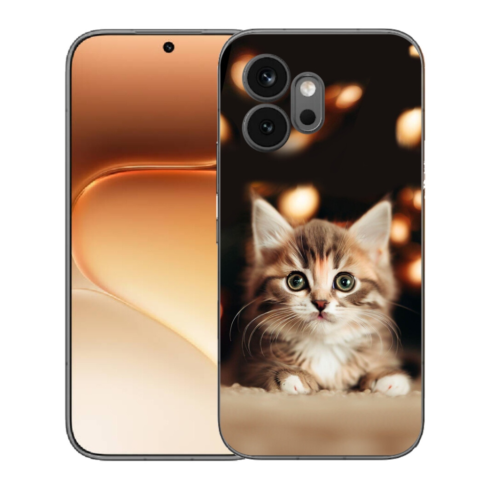 Gélový kryt mmCase na Honor 600 - roztomilé mačiatko 2