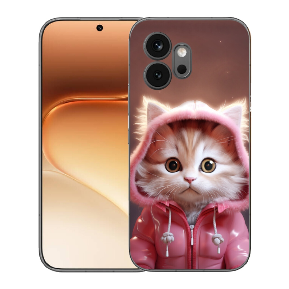 Gélový kryt mmCase na Honor 600 - roztomilé mačiatko 3
