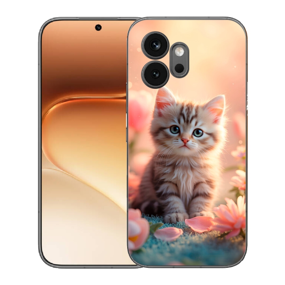 Gélový kryt mmCase na Honor 600 - roztomilé mačiatko 8
